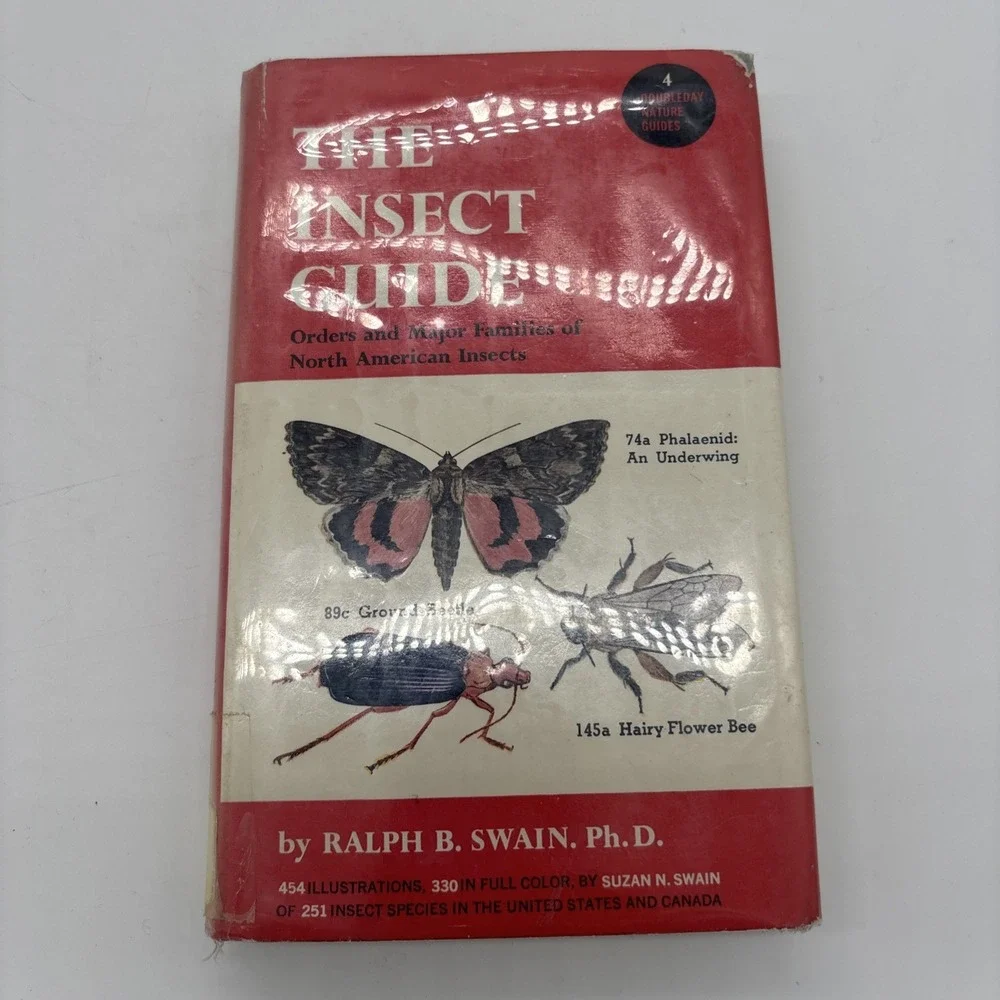 The Insect Guide by Ralph B Swain VTG 1948 Hardcover Dust Jacket Good Condition